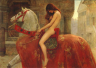Lady Godiva traversant Coventry nue sur son cheval