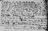 Acte de décès d'Anne Ronsin le 3 mai 1700 à Auvillers les Forges (Ardennes)