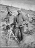 Pierre Lebouc photographié près du front durant la Première Guerre Mondiale