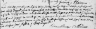 Acte de baptême de Pierre Midoux à Auvillers les Forges (Ardennes) le 26 octobre 1767