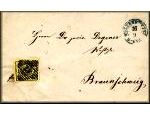 Braunschweig / Brunswick - l'Allemagne de la Poste vers 1860 - philatelie et marcophilie - l'histoire par la lettre ancienne et le timbre
