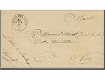 comte de Nice (Nizza Marittima) - la France de la Poste vers 1860 - philatelie et marcophilie - l'histoire par la lettre ancienne et le timbre