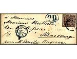 Wurtemberg - l'Allemagne de la Poste vers 1860 - philatelie et marcophilie - l'histoire par la lettre ancienne et le timbre